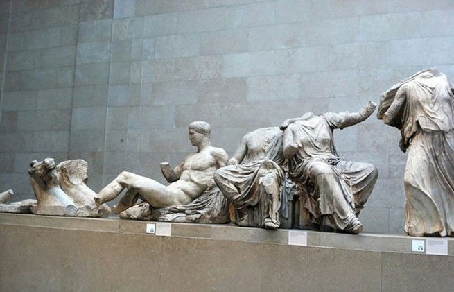 Скульптуры Парфенона находятся в Британском музее.