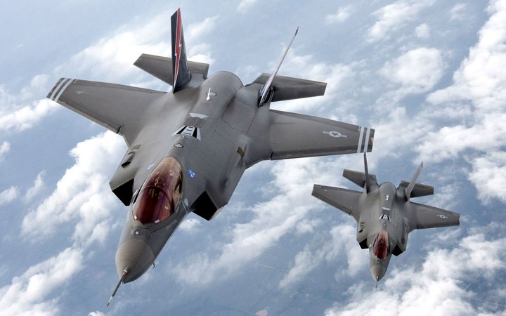 Невидимки Lockheed Martin F-35 Lightning II оказались не такими уж невидимыми.