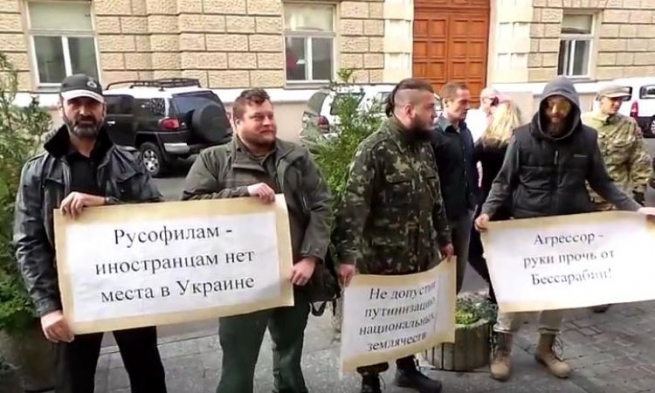 Радикалы захватили греческую делегацию в Одессе