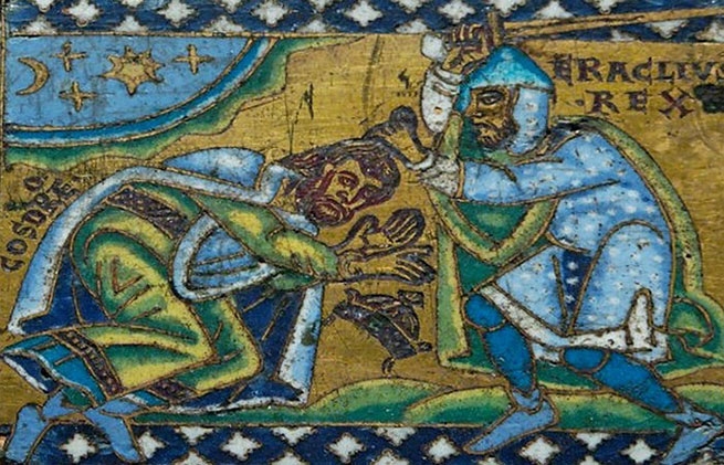Византия при императоре Ираклиосе I.