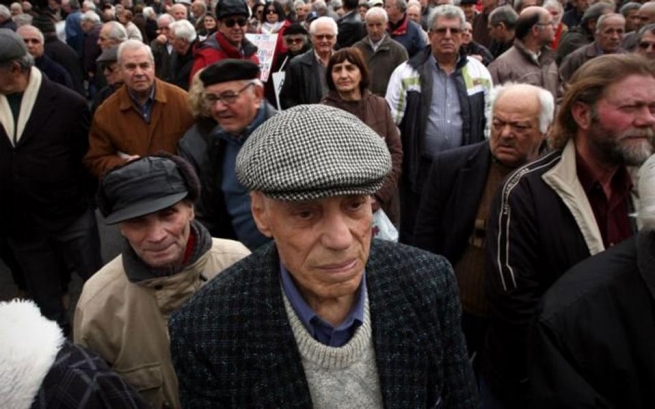 Очередной протест пенсионеров - в Ларисе