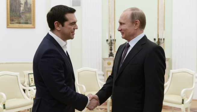 Афины встречают Путина
