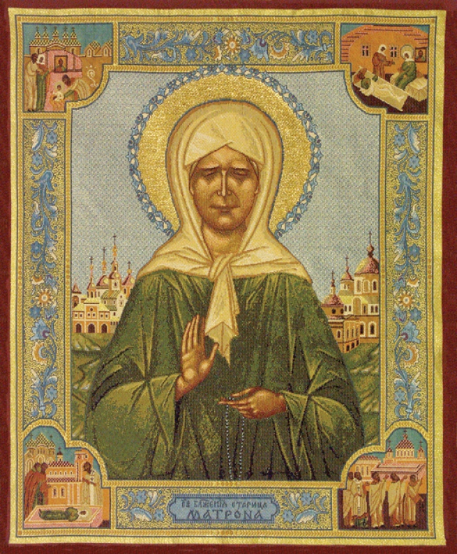 Икона Святой Матроны Московской прибудет в Афины 30-го апреля 2014