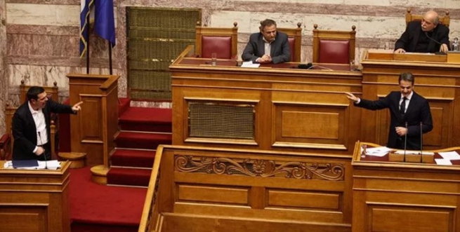 Желчная политическая риторика в греческом парламенте - признак досрочных выборов?