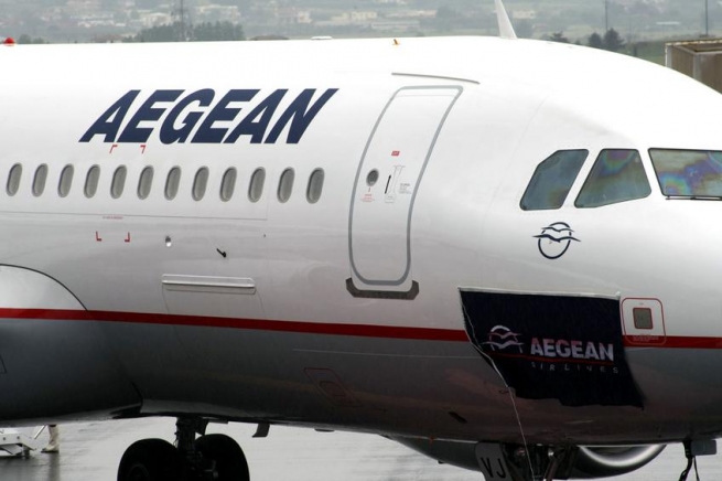 Отменен рейс Aegean из-за подозрительного сообщения
