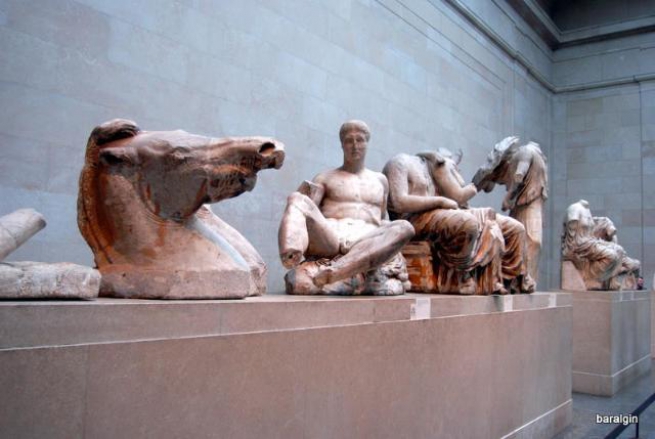 Мраморные скульптуры Парфенона впервые покидают Британский музей