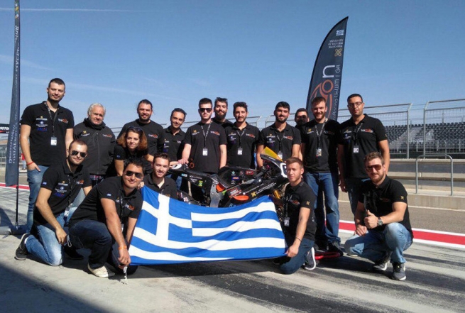 Греческий MotoGP-3 на девятом месте среди 38 участников