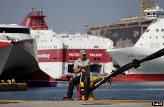 В Греции прошла забастовка против планов правительства по приватизации портов