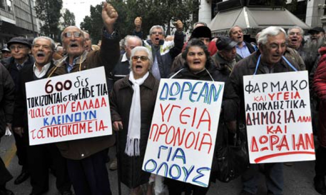 Демографическая угроза встает перед системой соцобеспечения Греции