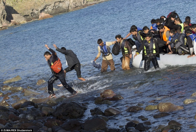 Инциденты с участием нелегальных мигрантов в Эгейском море