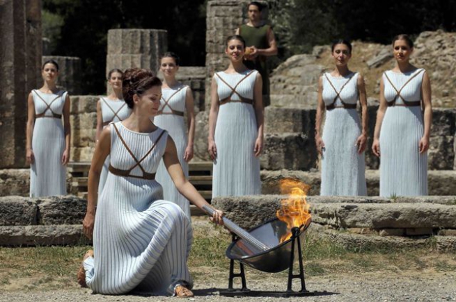 В Древней Олимпии зажгут огонь Олимпийских игр Рио-2016