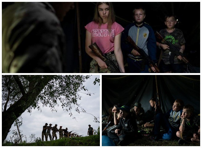 Катимерини: «Как убивать русских» учат в детских лагерях Украины