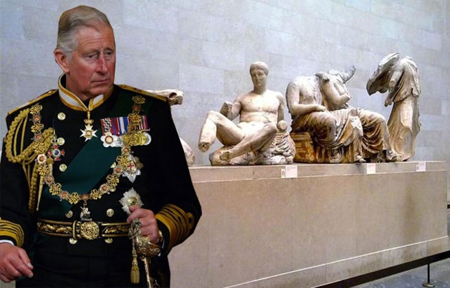 Президент Павлопулос напомнил принцу Чарльзу об украденых  мраморах Парфенона