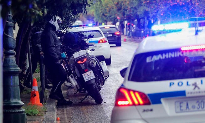 Стрельба возле полицейского участка Агиос Димитриос