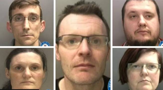 Великобритания: крупнейшая группа педофилов в тюрьме, среди насильников 8 женщин (видео)