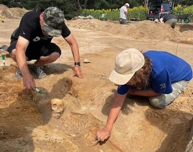 Археологи обнаружили останки «ребенка-вампира»