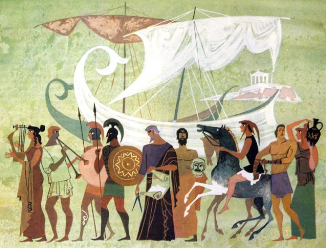 Пассионарность античных греков  и европейская цивилизация