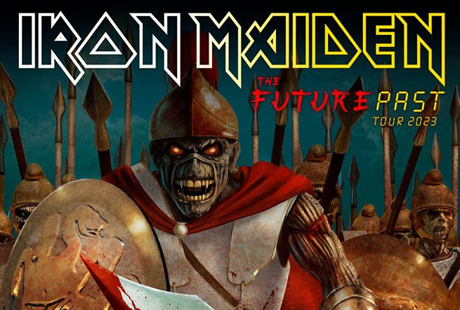 Iron Maiden исполнили на сцене песню "Alexander the Great"