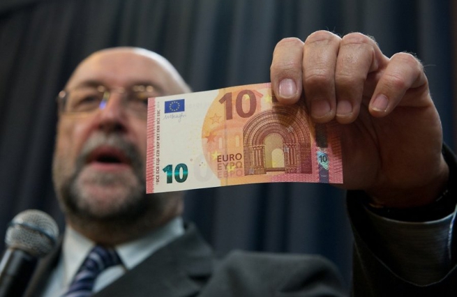 Новые 10 евро «пойдут по рукам» с 23 сентября