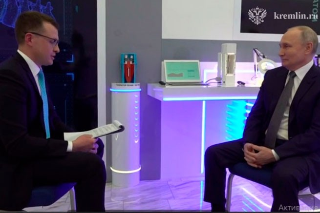 В.Путин: «Я не думаю, что Такер Карлсон будет арестован за то, что брал у меня интервью»