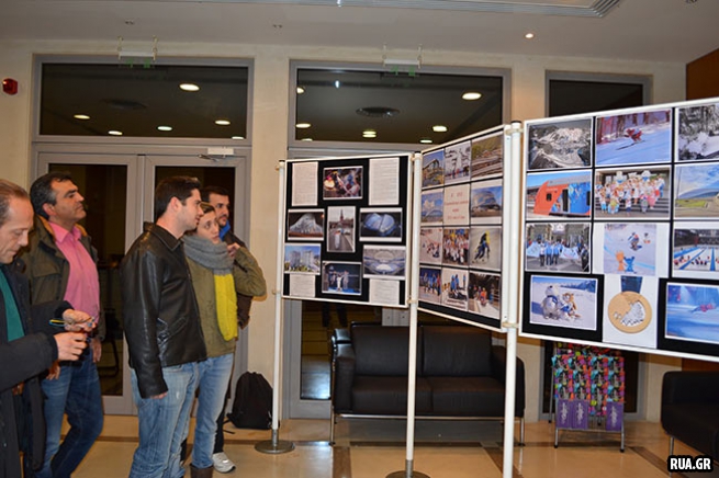 В Афинском РЦНК прошла выставка, посвященная  Сочи 2014