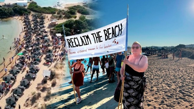 "Нет!" оккупации пляжей