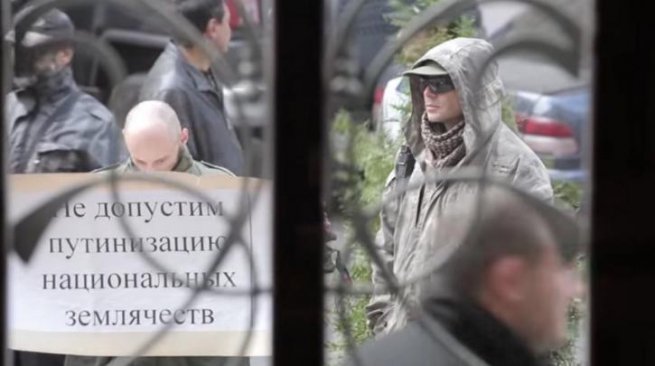 Правый сектор: активисты возле отеля в Одессе не препятствовали гражданам Греции