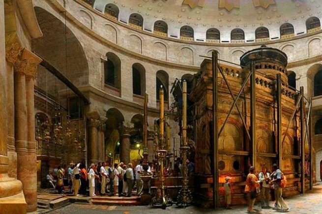 ​Эгейские авиалинии спонсирует реставрационне работы в храме Гроба Господня