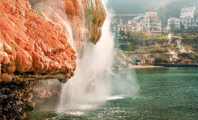 Десять лучших природных горячих источников в Греции, часть 1