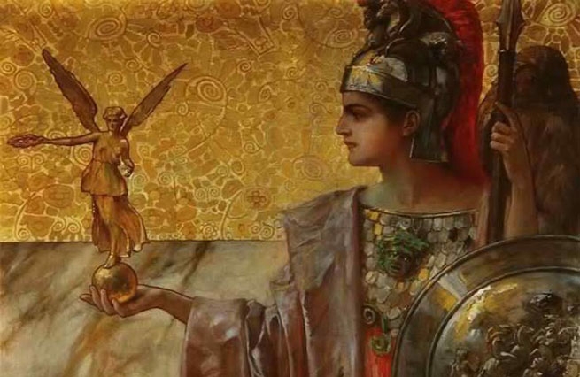 Как Афина Паллада превратилась в дочь Зевса