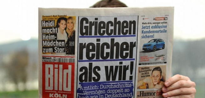 Немецкие СМИ насаждают стереотип о "ленивых" греках