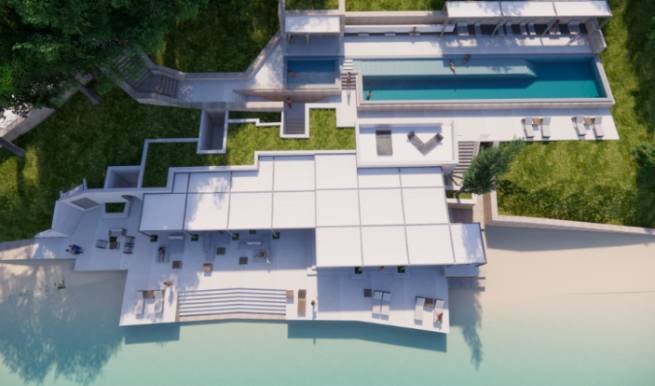 На 2024 год запланировано открытие VIP курорта на греческом острове Скорпиос