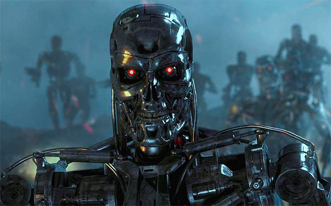 жутким мир будущего в котором роботы захватили власть и уничтожают человечество придумали авторы терминатора. а может и в самом деле такой риск есть? 