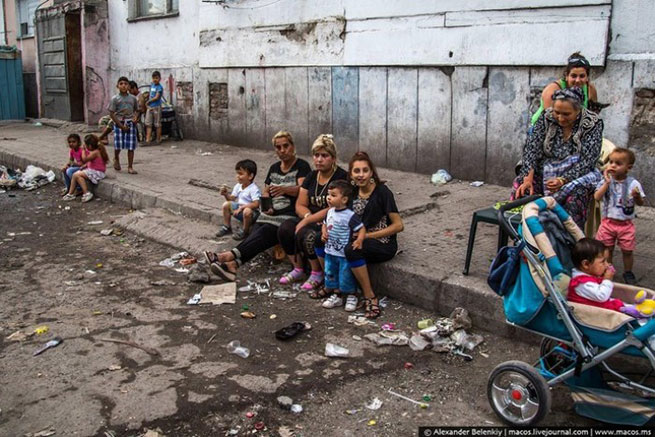 Болгарские цыгане. Фото Александра Беленького