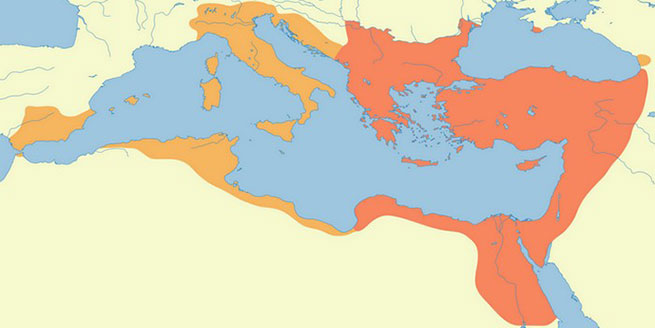 Византия - Восточная империя.