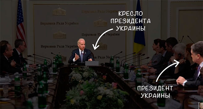 Байден во главе стола в украине фото