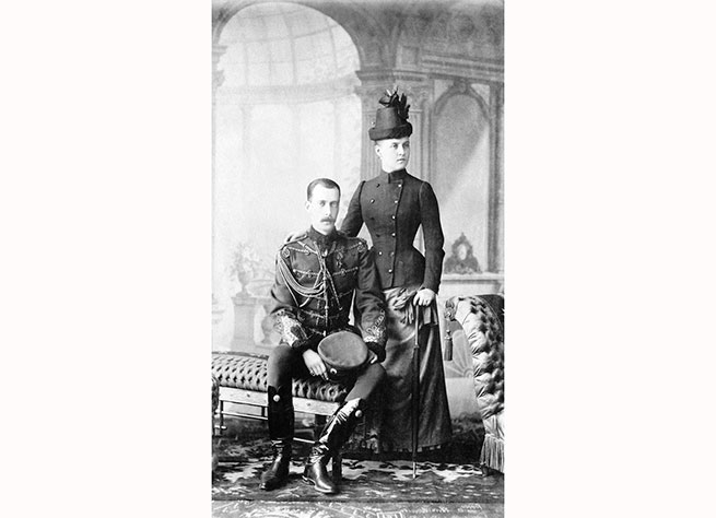 Великий князь Павел с супругой Александрой
