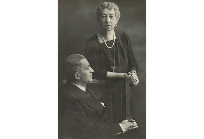 Мария Георгиевна и адмирал П. Иоанидис