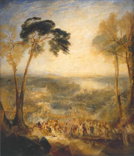Уильям Тёрнер, Фрина в образе Венеры направляется в публичные бани, 1838