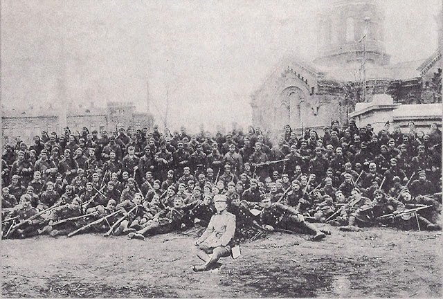 Greek soldiers in Odessa, 1919