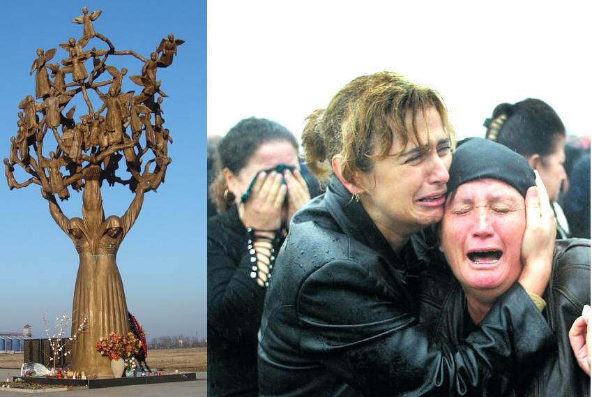 "Bloody September 1": Greeks condole with the grief of Beslan