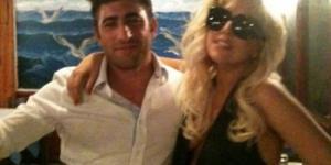 Lady Gaga с официантом ресторана 