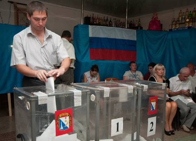 "Выборы" в режиме военного времени в 4-х украинских областях