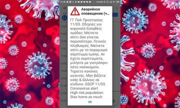 Тревожное сообщение на телефоны о коронавирусе привело к панике