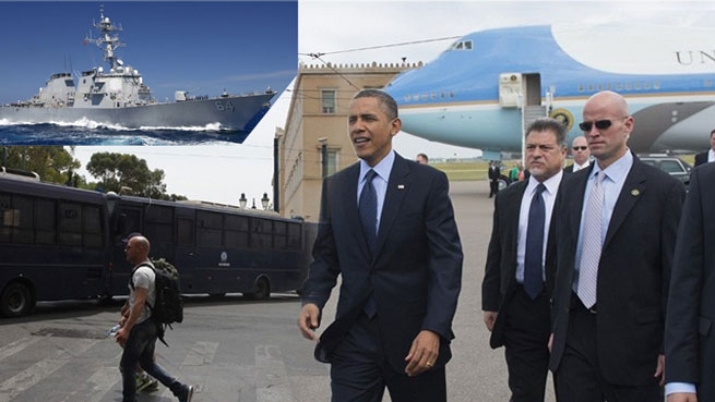 Беспрецедентные меры охраны визита Барака Обамы