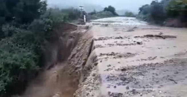 Женщина погибла из-за проливных дождей, затопивших большую часть Греции (видео)