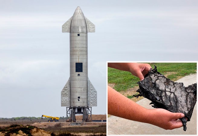 Четвёртый запуск прототипа SpaceX Starship закончился взрывом