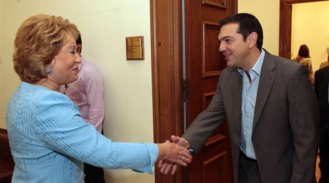Матвиенко: Россия и Греция выступают за взаимное сотрудничество