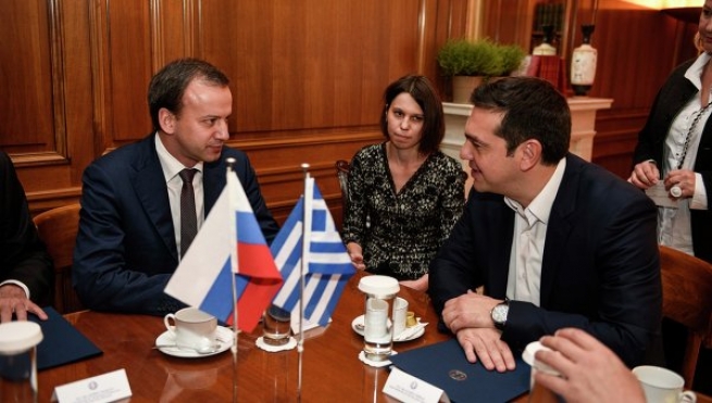 Дворкович и премьер-министр Греции Ципрас обсудили в Давосе судьбу &quot;Турецкого потока&quot;