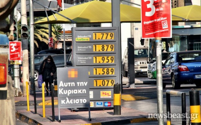 Греция:из-за санкций США в отношении Ирана резко подорожал бензин